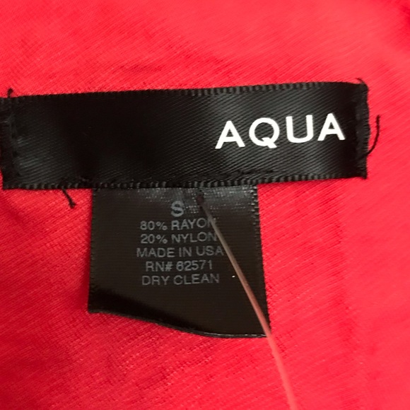 AQUA Open Front Blazer, Ruched Sleeves - Picture 6 of 7